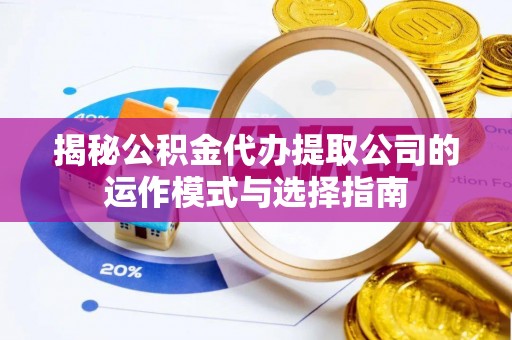 北竿揭秘公积金代办提取公司的运作模式与选择指南